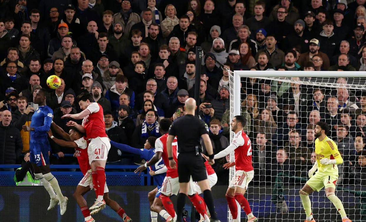 worldcup-红牌+绝平！切尔西少打1人暴揍阿森纳，英超积分榜出炉