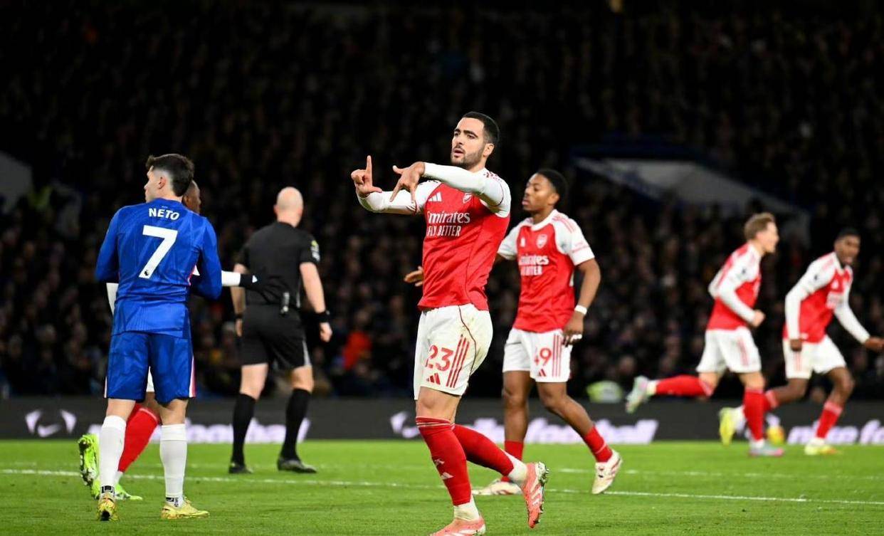 红牌+绝平！切尔西少打1人暴揍阿森纳，英超积分榜出炉